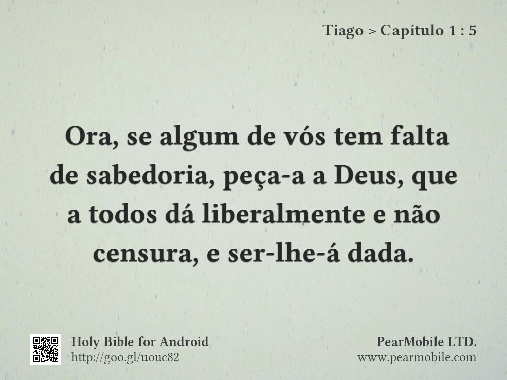 Tiago, Capítulo 1:5